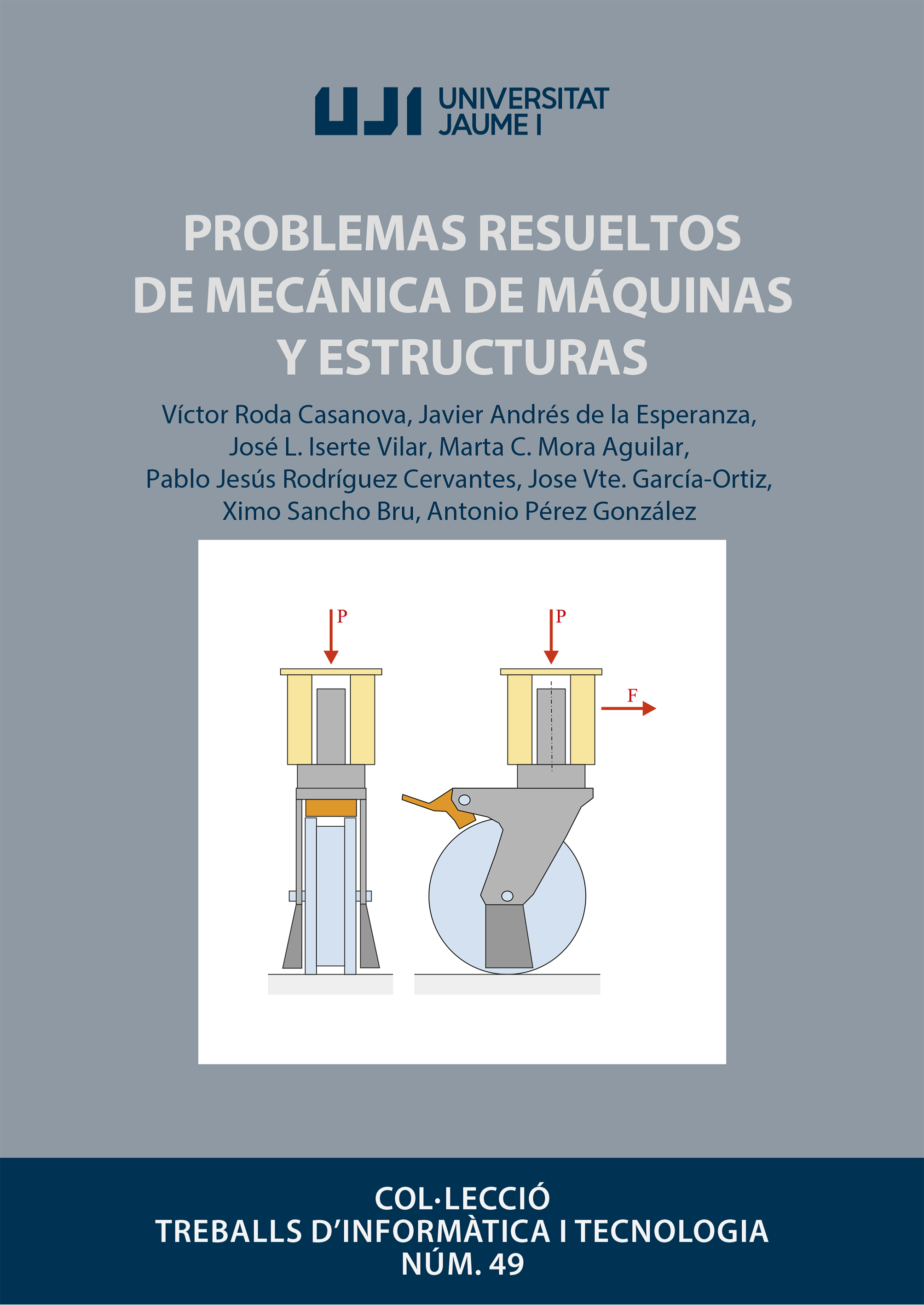 Problemas resueltos de mecánica de máquinas y estructuras