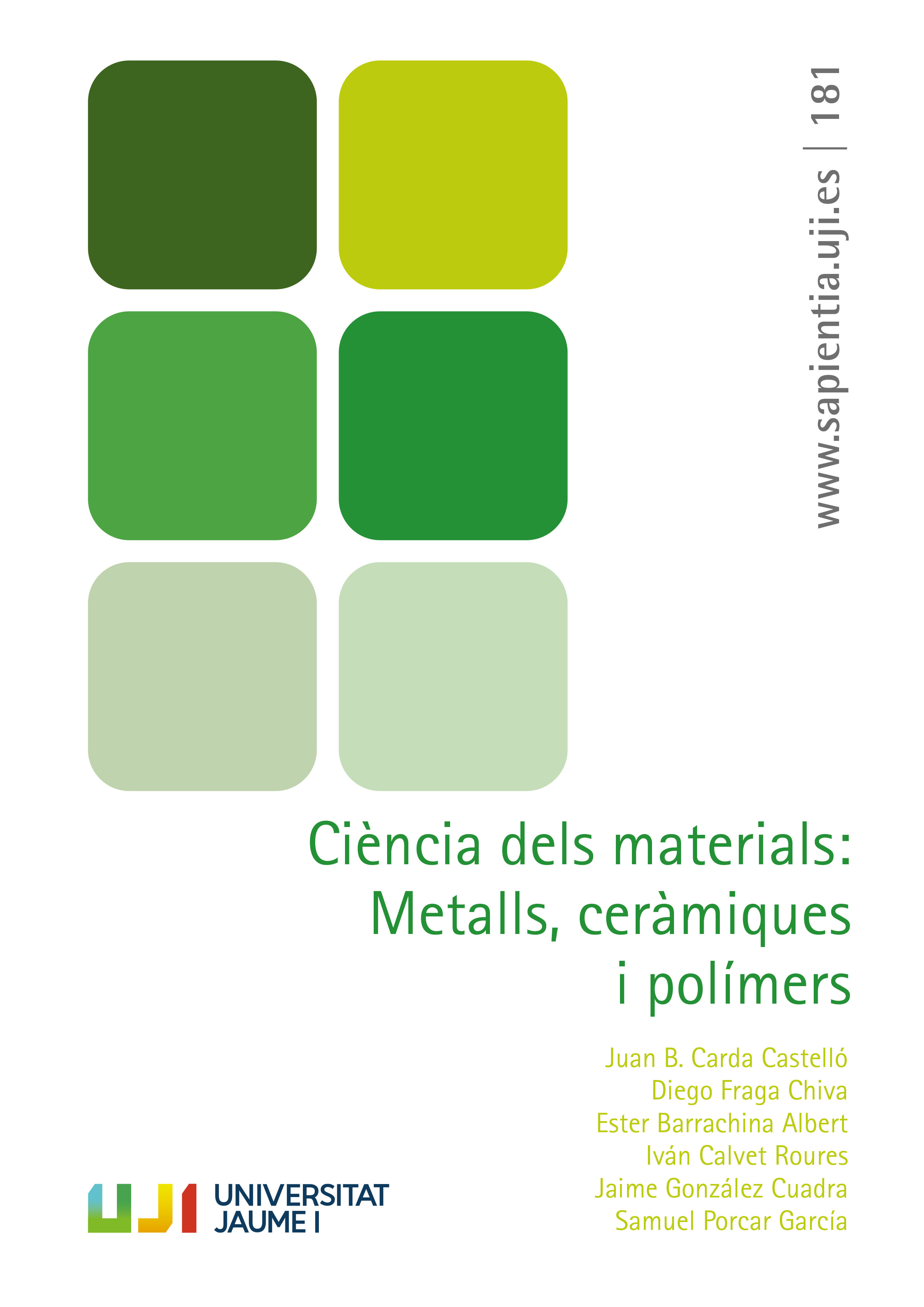 CiÃ¨ncia dels materials: metalls, cerÃ miques i polÃ­mers