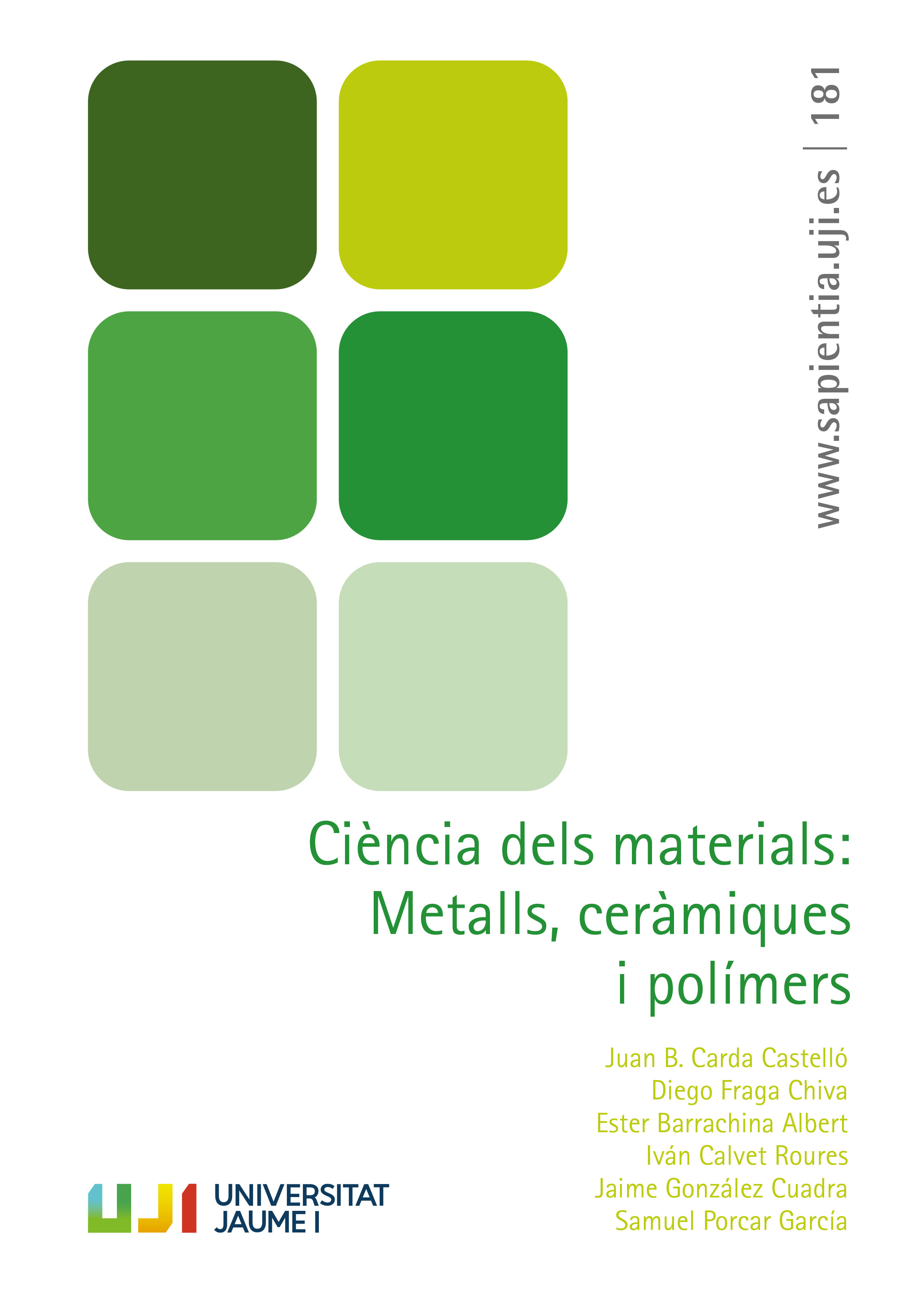 Ciència dels materials: metalls, ceràmiques i polímers