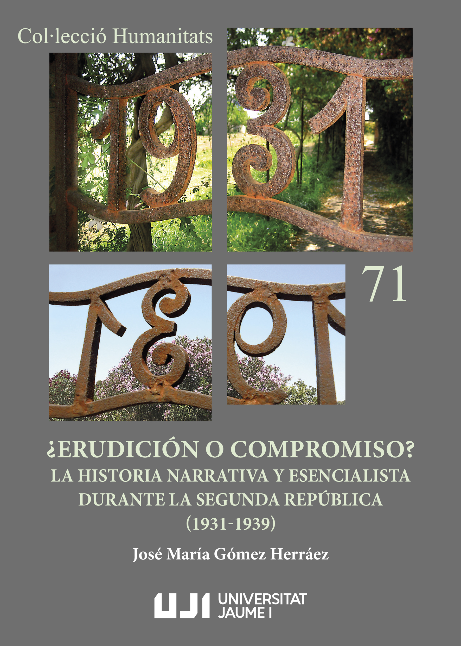 ¿Erudición o compromiso? La historia narrativa y esencialista durante la Segunda República (1931-1939)