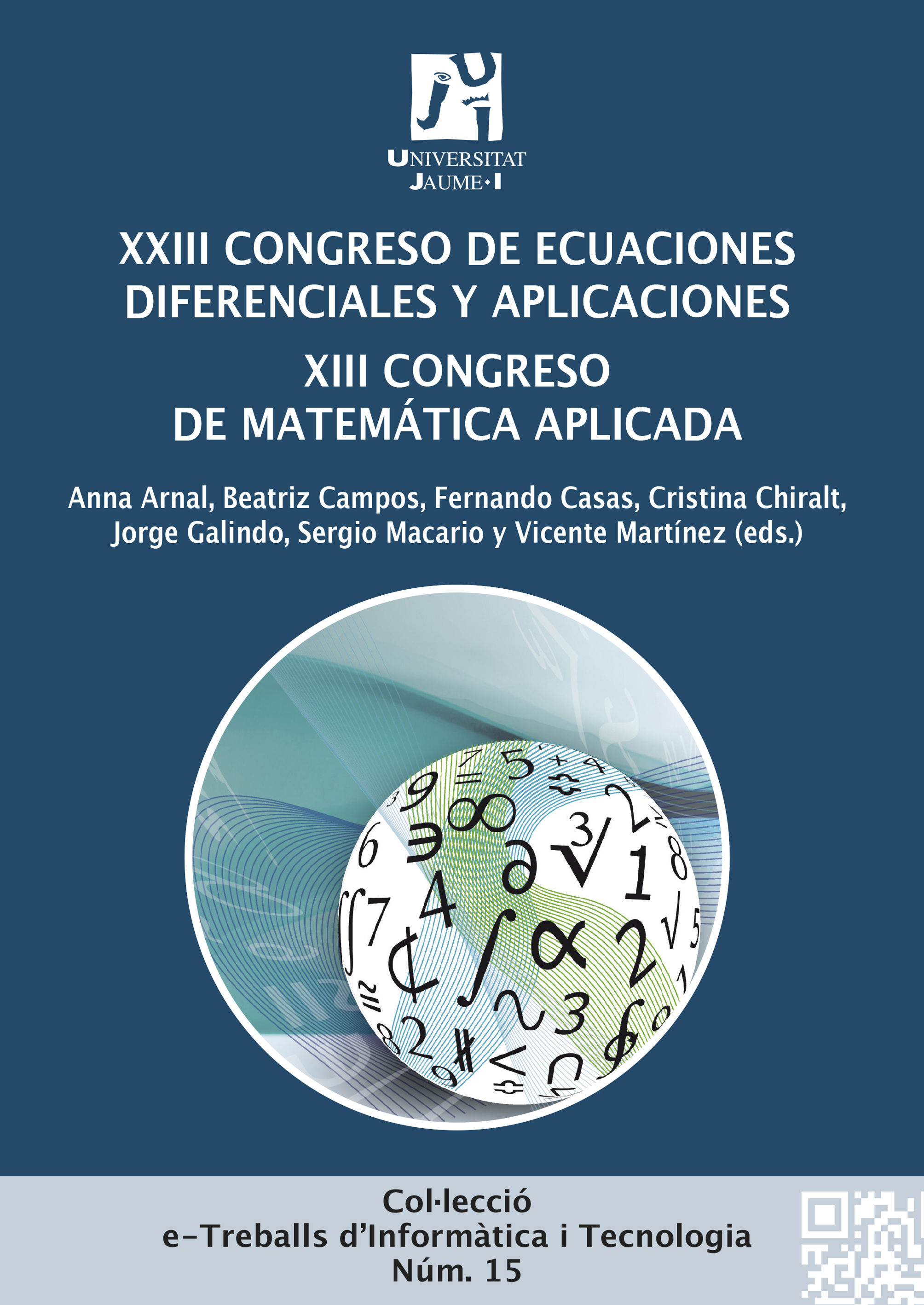 XXIII congreso de ecuaciones diferenciales y aplicaciones. XIII congreso de matemática aplicada